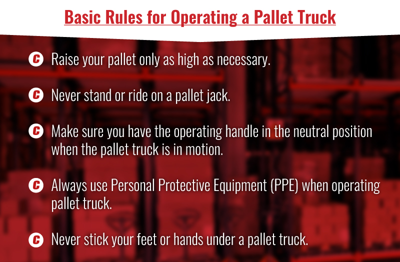 basic rules for operating